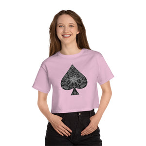 Spade Icon Champion Women's Heritage Cropped T-Shirt